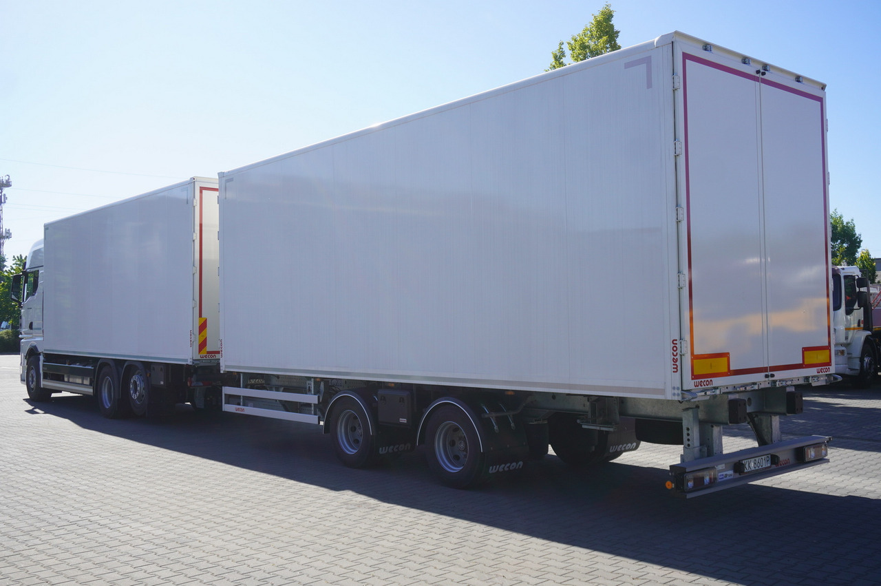 MAN TGX 26.480 6×2-2 LL CH NEW / 19 EPAL box / New Wecon walkthrough box trailer 19 EPAL / 2025.06 !!! - Camión caja cerrada: foto 3 MAN TGX 26.480 6×2-2 LL CH NEW / 19 EPAL box / New Wecon walkthrough box trailer 19 EPAL / 2025.06 !!! - Camión caja cerrada: foto 3