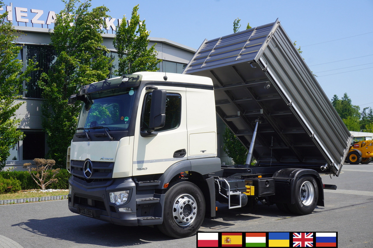 MERCEDES-BENZ Actros 1840 / New 3-side tipper 10 EPAL / Diff. lock / Load cap 10 t - Camión volquete: foto 1 MERCEDES-BENZ Actros 1840 / New 3-side tipper 10 EPAL / Diff. lock / Load cap 10 t - Camión volquete: foto 1