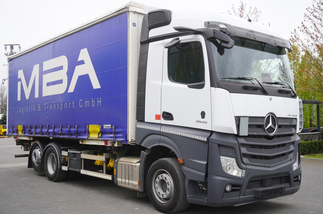MERCEDES-BENZ Actros 2545 / 2021 / Curtainsider 18 EPAL / sleeper cab - Camión lona: foto 4 MERCEDES-BENZ Actros 2545 / 2021 / Curtainsider 18 EPAL / sleeper cab - Camión lona: foto 4