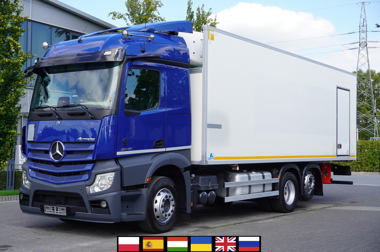 MERCEDES-BENZ Actros 2546 / Lecapitaine refrigerator 20 EPAL / Multitemperature / Carrier Supra 1150 MT - Camión frigorífico: foto 1 MERCEDES-BENZ Actros 2546 / Lecapitaine refrigerator 20 EPAL / Multitemperature / Carrier Supra 1150 MT - Camión frigorífico: foto 1