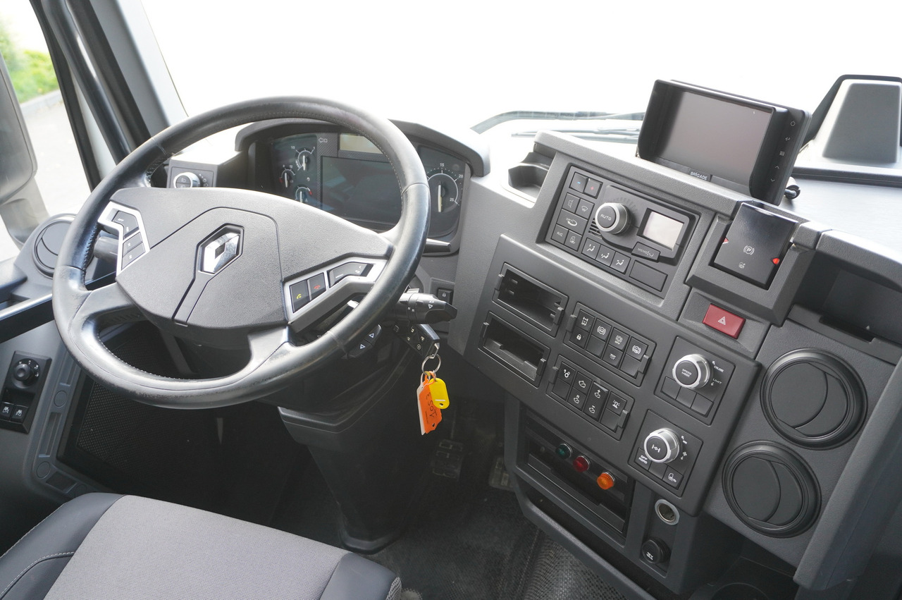 Camión caja abierta, Camión grúa RENAULT C380 Comfort 6x4 / Atlas 172.3E crane / Range 12.3 m / capacity 6.1 t / Flatbed 17 EPAL: foto 25