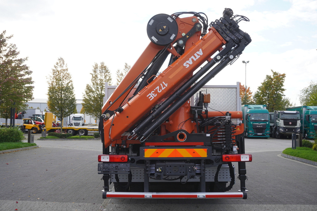 Camión caja abierta, Camión grúa RENAULT C380 Comfort 6x4 / Atlas 172.3E crane / Range 12.3 m / capacity 6.1 t / Flatbed 17 EPAL: foto 7
