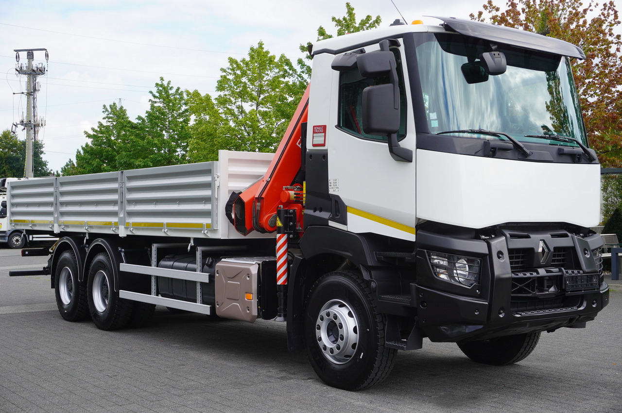 Leasing de RENAULT K380 6×4 / FASSI F175 crane 7.85 t / 120 thousand km! / 2-sided tipper RENAULT K380 6×4 / FASSI F175 crane 7.85 t / 120 thousand km! / 2-sided tipper: foto 13
