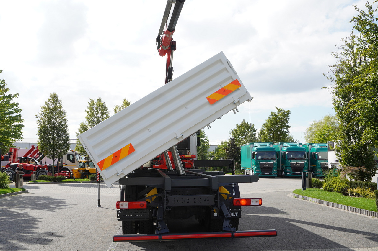 Leasing de RENAULT K380 6×4 / FASSI F175 crane 7.85 t / 120 thousand km! / 2-sided tipper RENAULT K380 6×4 / FASSI F175 crane 7.85 t / 120 thousand km! / 2-sided tipper: foto 9