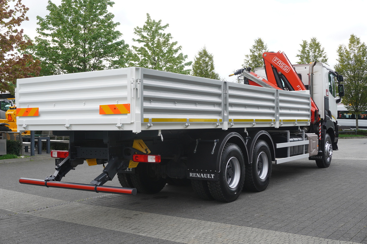 Leasing de RENAULT K380 6×4 / FASSI F175 crane 7.85 t / 120 thousand km! / 2-sided tipper RENAULT K380 6×4 / FASSI F175 crane 7.85 t / 120 thousand km! / 2-sided tipper: foto 10