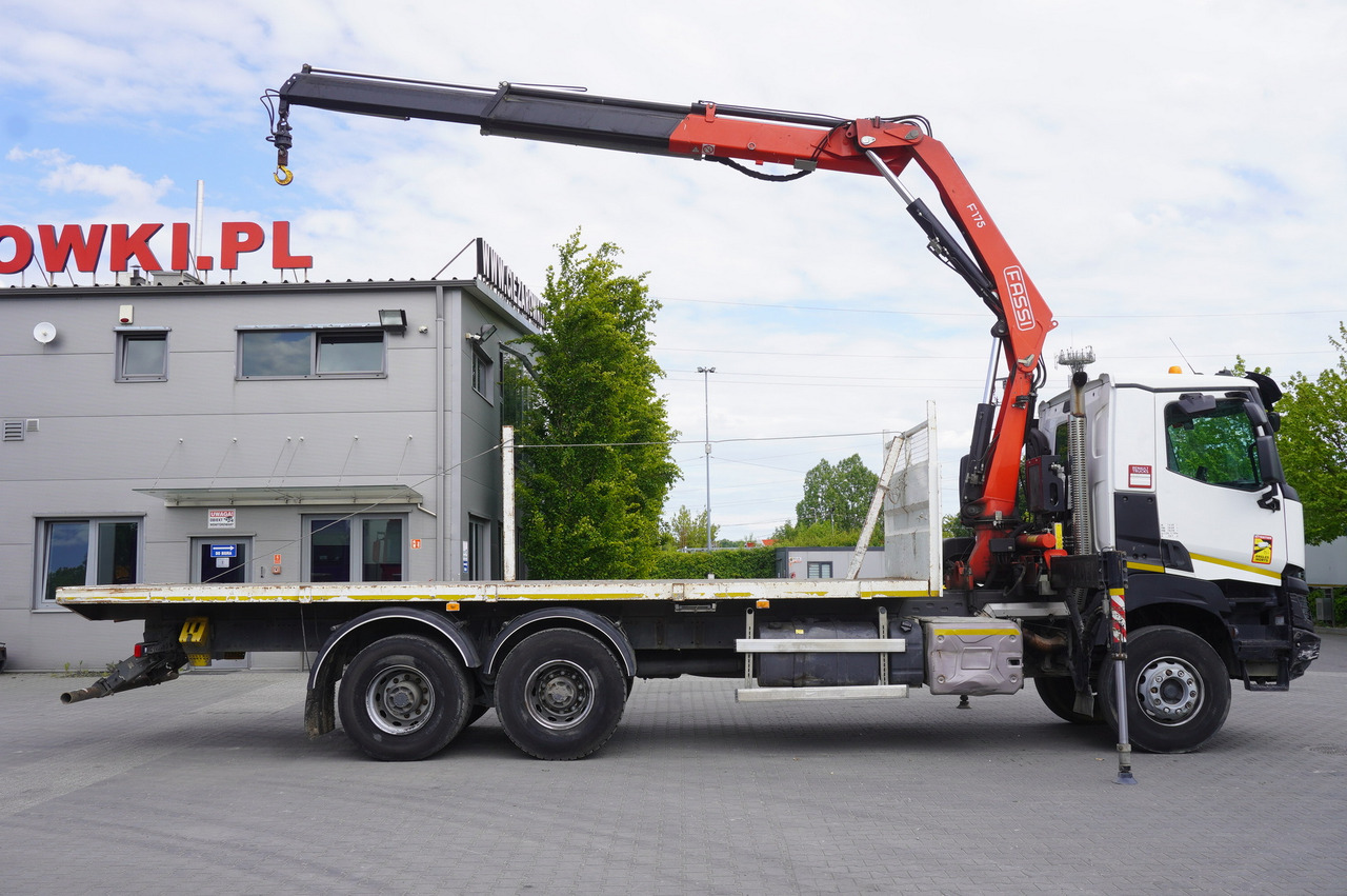 RENAULT K380 6x4 / FASSI F175 crane 7.85 t / 120 thousand km - Camión caja abierta, Camión grúa: foto 5 RENAULT K380 6x4 / FASSI F175 crane 7.85 t / 120 thousand km - Camión caja abierta, Camión grúa: foto 5