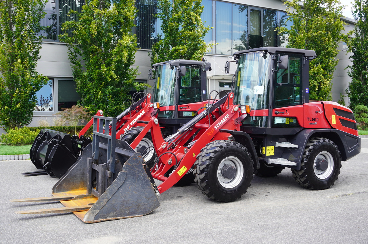 SCHAEFF Yanmar/SCHAEFF TL80 Wheel Loader / 2023 / 2000 Hours! / 2 units - Cargadora de ruedas: foto 1 SCHAEFF Yanmar/SCHAEFF TL80 Wheel Loader / 2023 / 2000 Hours! / 2 units - Cargadora de ruedas: foto 1