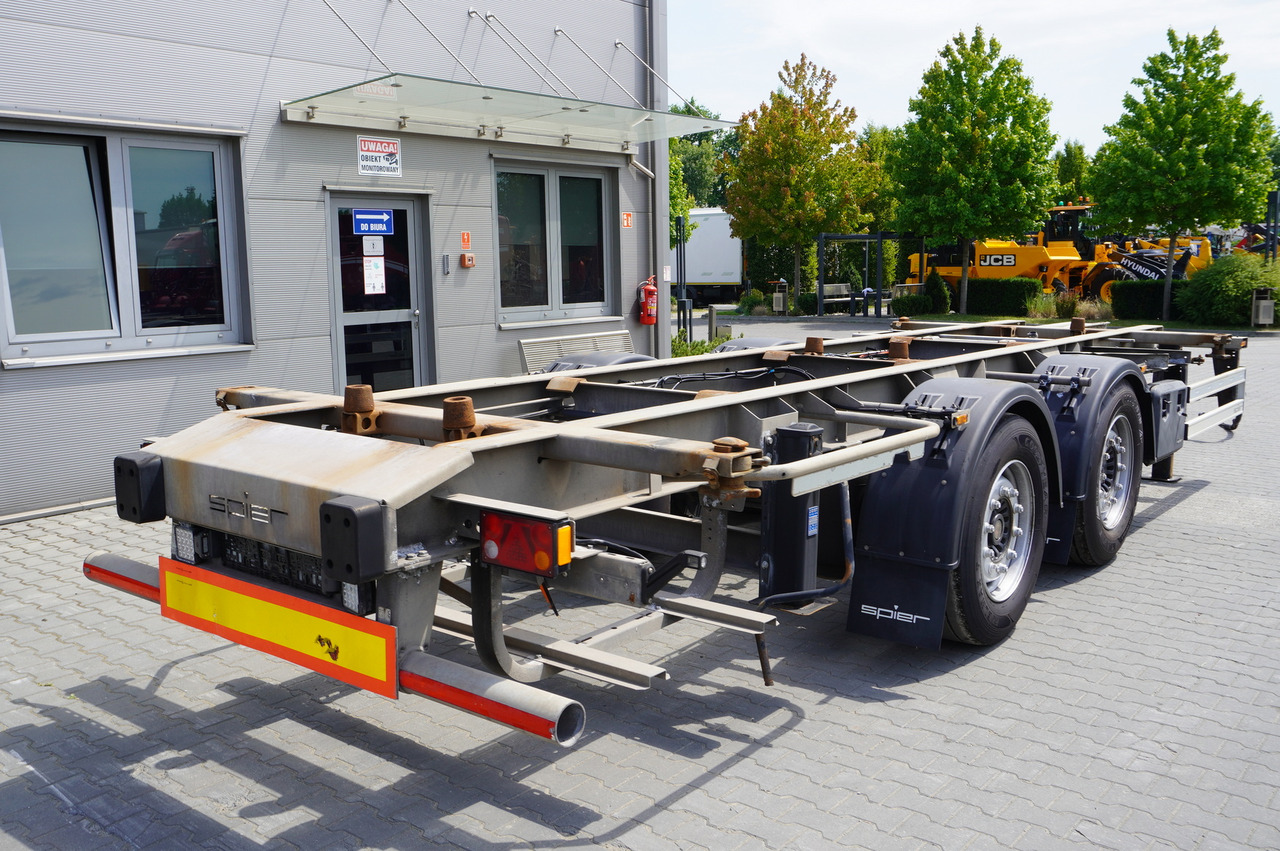 SPIER Trailer ZWL 290 BDF / 18 t - Remolque chasis: foto 4 SPIER Trailer ZWL 290 BDF / 18 t - Remolque chasis: foto 4