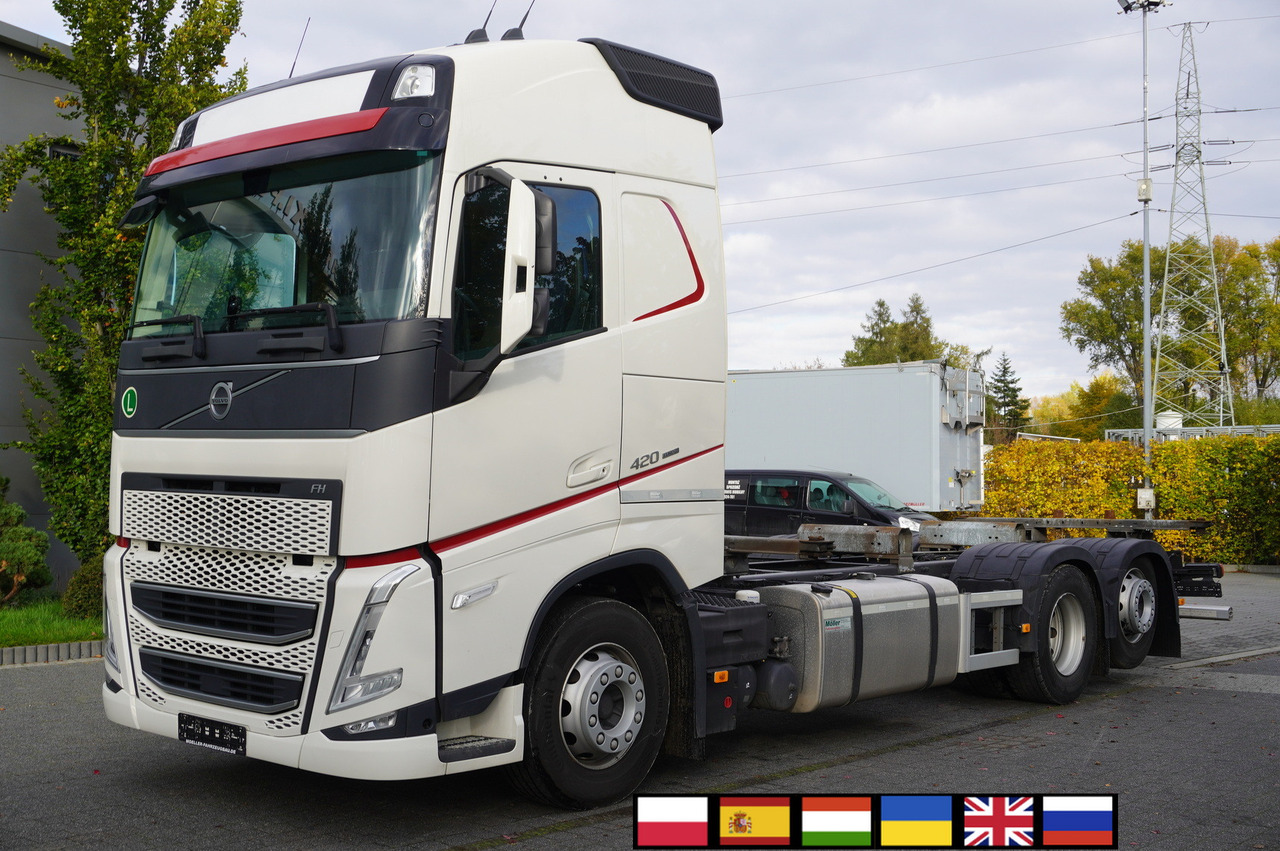 VOLVO FH 420 6x2 / BDF / 2022 - Camión portacontenedore/ Intercambiable: foto 1 VOLVO FH 420 6x2 / BDF / 2022 - Camión portacontenedore/ Intercambiable: foto 1