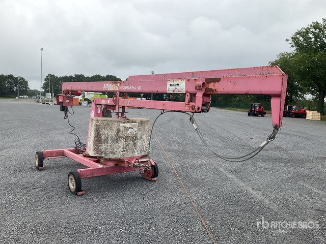 2006 Steinerweg Boecker MK400 Electric Jib Crane - Desbrozadora de martillos/ Trituradora: foto 4 2006 Steinerweg Boecker MK400 Electric Jib Crane - Desbrozadora de martillos/ Trituradora: foto 4