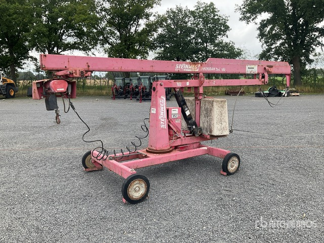 2006 Steinerweg Boecker MK400 Electric Jib Crane - Desbrozadora de martillos/ Trituradora: foto 1 2006 Steinerweg Boecker MK400 Electric Jib Crane - Desbrozadora de martillos/ Trituradora: foto 1