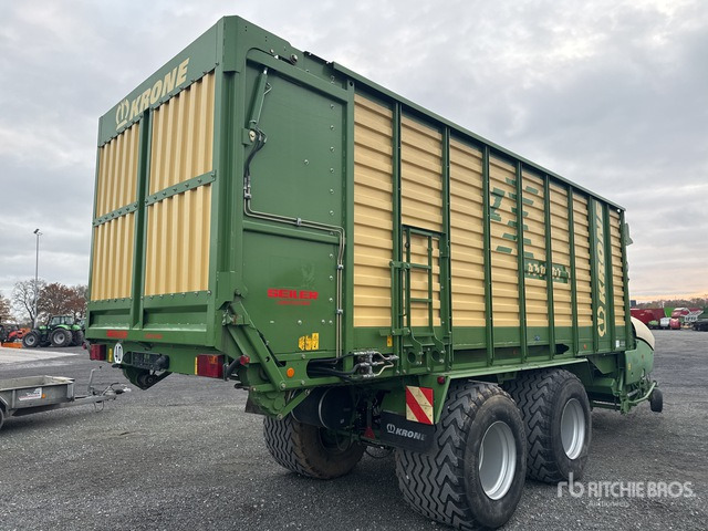 2012 Krone ZX 450 GL T/A Silage Wagon - Remolque autocargador: foto 4 2012 Krone ZX 450 GL T/A Silage Wagon - Remolque autocargador: foto 4