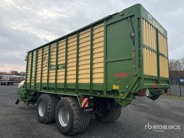 2012 Krone ZX 450 GL T/A Silage Wagon - Remolque autocargador: foto 3 2012 Krone ZX 450 GL T/A Silage Wagon - Remolque autocargador: foto 3