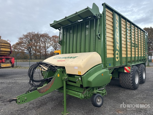 2012 Krone ZX 450 GL T/A Silage Wagon - Remolque autocargador: foto 1 2012 Krone ZX 450 GL T/A Silage Wagon - Remolque autocargador: foto 1