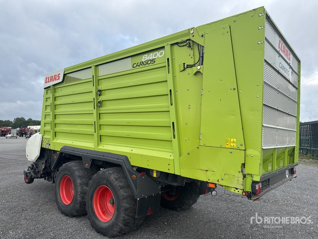 2016 Claas Cargos 8400 T/A Silage Wagon - Remolque autocargador: foto 3 2016 Claas Cargos 8400 T/A Silage Wagon - Remolque autocargador: foto 3