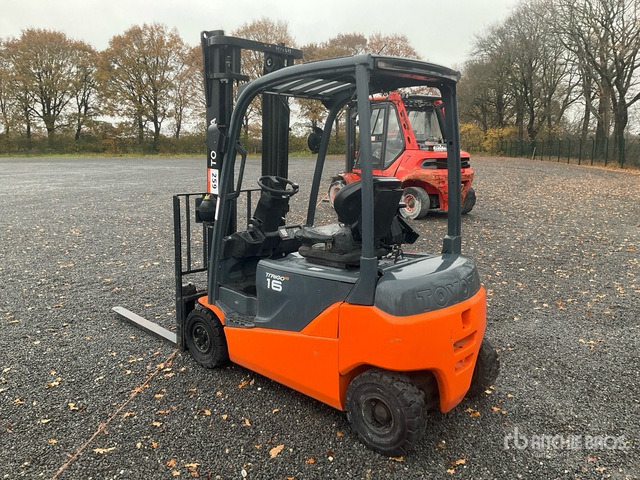 2019 Toyota 8FBM16T (Inoperable) Electric Forklift - Carretilla elevadora eléctrica: foto 4 2019 Toyota 8FBM16T (Inoperable) Electric Forklift - Carretilla elevadora eléctrica: foto 4
