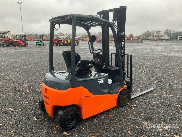 2019 Toyota 8FBM16T (Inoperable) Electric Forklift - Carretilla elevadora eléctrica: foto 5 2019 Toyota 8FBM16T (Inoperable) Electric Forklift - Carretilla elevadora eléctrica: foto 5