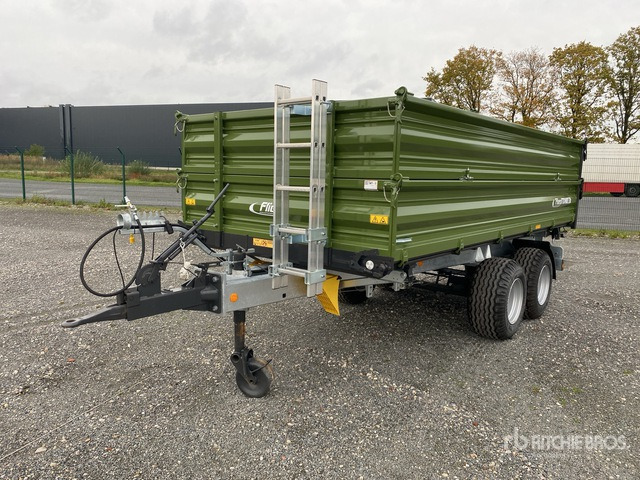 2024 Fliegl TDK 80A-88 VR Fox 3-Way (Unused) End Dump Trailer - Remolque volquete: foto 1 2024 Fliegl TDK 80A-88 VR Fox 3-Way (Unused) End Dump Trailer - Remolque volquete: foto 1