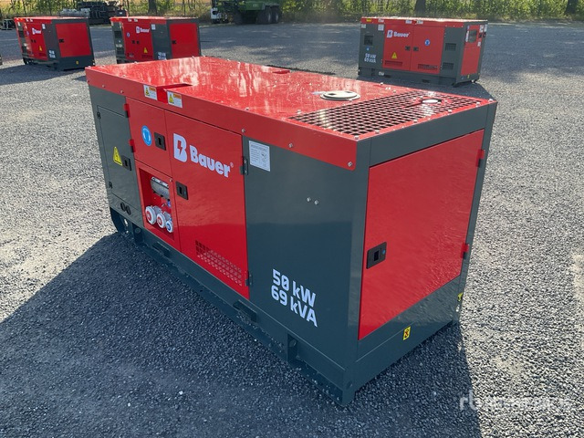 2025 Bauer Generatoren GFS-50 ATS 62.5 kVA (Unused) Generator Set - Generador industriale: foto 3 2025 Bauer Generatoren GFS-50 ATS 62.5 kVA (Unused) Generator Set - Generador industriale: foto 3