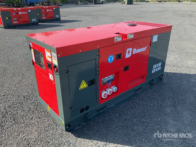 2025 Bauer Generatoren GFS-50 ATS 62.5 kVA (Unused) Generator Set - Generador industriale: foto 1 2025 Bauer Generatoren GFS-50 ATS 62.5 kVA (Unused) Generator Set - Generador industriale: foto 1