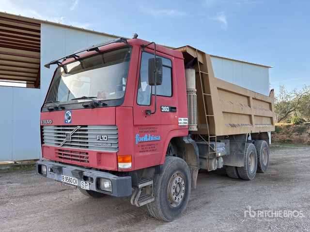 1998 Volvo FL10 360 6x4 T/A Dump Truck - Camión volquete: foto 1 1998 Volvo FL10 360 6x4 T/A Dump Truck - Camión volquete: foto 1