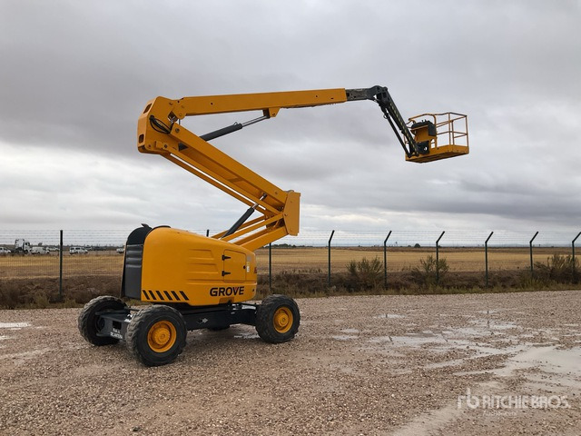 2003 Grove A60J 4WD Diesel Articulating Boom Lift - Plataforma articulada: foto 1 2003 Grove A60J 4WD Diesel Articulating Boom Lift - Plataforma articulada: foto 1