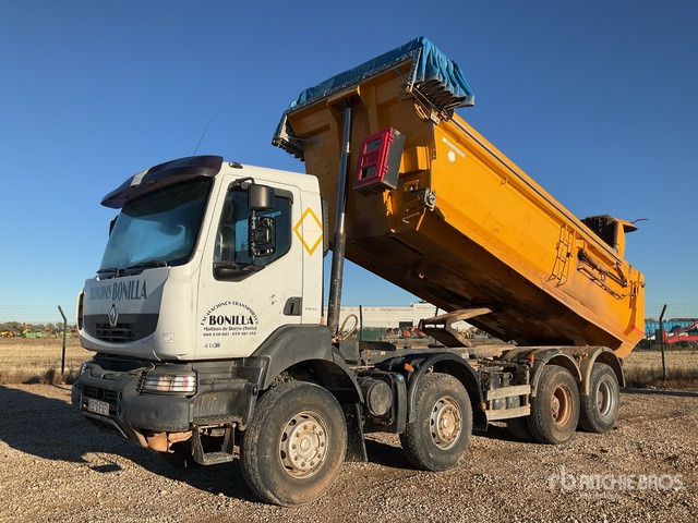 2007 Renault Kerax 410.42 8x4 Twin-Steer Tri/A Dump Truck - Camión volquete: foto 1 2007 Renault Kerax 410.42 8x4 Twin-Steer Tri/A Dump Truck - Camión volquete: foto 1