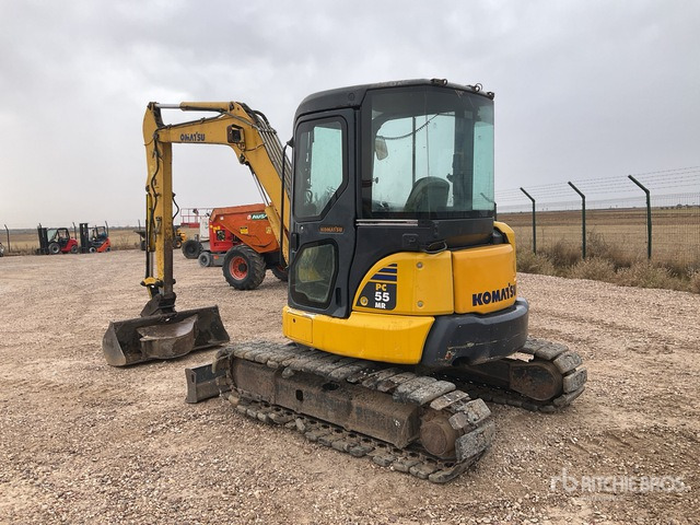 2011 Komatsu PC55MR-3 Mini Excavator: <6.6t - Miniexcavadora: foto 4 2011 Komatsu PC55MR-3 Mini Excavator: <6.6t - Miniexcavadora: foto 4
