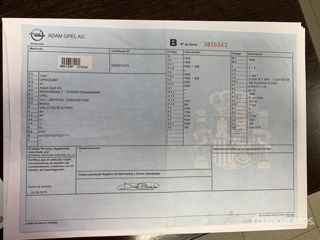 2015 Opel Mokka Automobile - Coche: foto 2 2015 Opel Mokka Automobile - Coche: foto 2