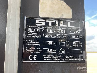 STILL FM-X20 - Carretilla elevadora eléctrica: foto 5 STILL FM-X20 - Carretilla elevadora eléctrica: foto 5