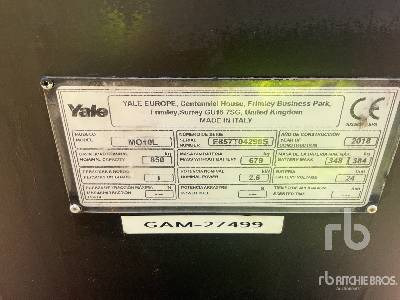 YALE MO10L Electric - Transpaleta: foto 5 YALE MO10L Electric - Transpaleta: foto 5