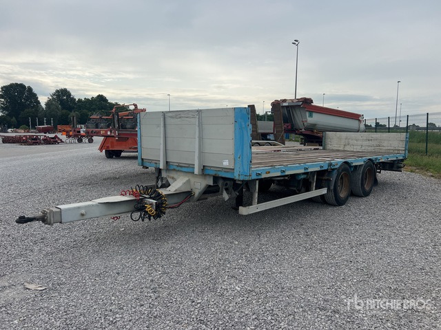 2002 Pezzaioli BC22G/20 T/A Trailer :Misc. Trailer - Remolque plataforma/ Caja abierta: foto 4 2002 Pezzaioli BC22G/20 T/A Trailer :Misc. Trailer - Remolque plataforma/ Caja abierta: foto 4