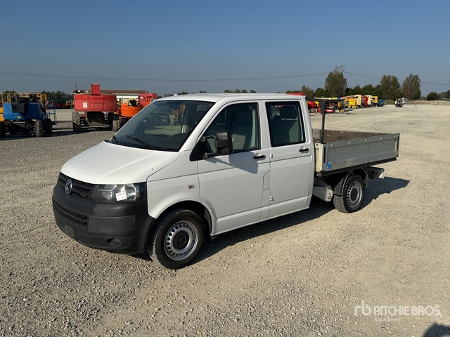 2014 Volkswagen Transporter Crew Cab Flatbed Truck - Furgoneta caja abierta: foto 2 2014 Volkswagen Transporter Crew Cab Flatbed Truck - Furgoneta caja abierta: foto 2