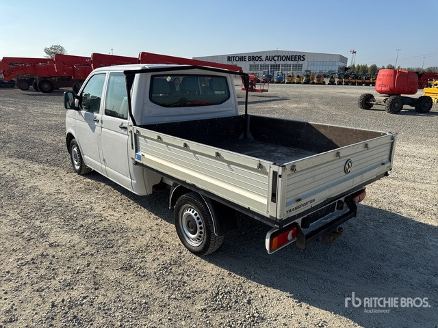2014 Volkswagen Transporter Crew Cab Flatbed Truck - Furgoneta caja abierta: foto 3 2014 Volkswagen Transporter Crew Cab Flatbed Truck - Furgoneta caja abierta: foto 3