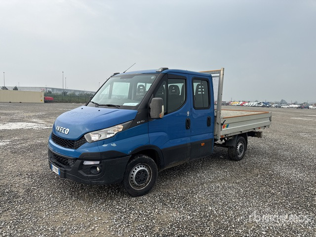 2015 Iveco Daily 33-110 Crew Cab Flatbed Truck - Furgoneta caja abierta: foto 3 2015 Iveco Daily 33-110 Crew Cab Flatbed Truck - Furgoneta caja abierta: foto 3