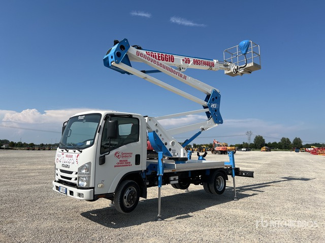 2019 Isuzu 21 2018 Socage 20D 20 m on Bucket Truck - Camión con plataforma elevadora: foto 1 2019 Isuzu 21 2018 Socage 20D 20 m on Bucket Truck - Camión con plataforma elevadora: foto 1