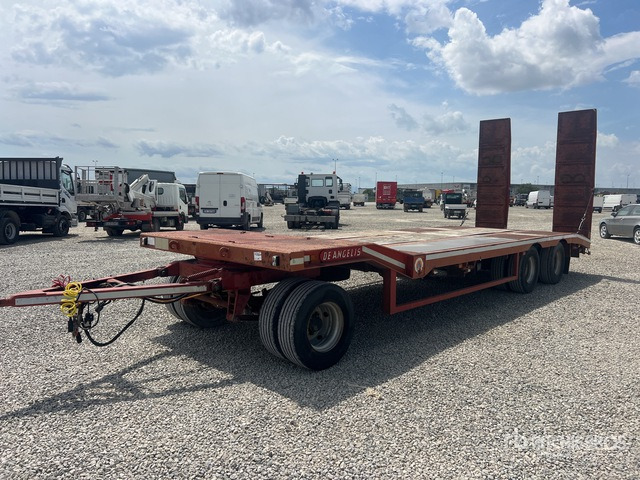 DE Angelis 3R3201 Flatbed Trailer - Desbrozadora de martillos/ Trituradora: foto 1 DE Angelis 3R3201 Flatbed Trailer - Desbrozadora de martillos/ Trituradora: foto 1