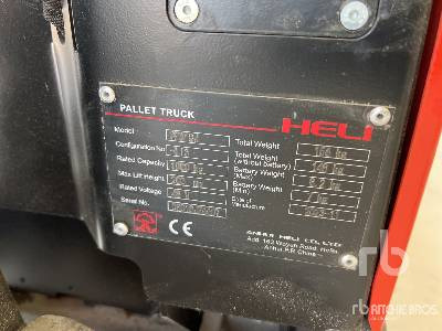 HELI CBD18J-LI3 1800 kg Electric (Unused) - Transpaleta: foto 5 HELI CBD18J-LI3 1800 kg Electric (Unused) - Transpaleta: foto 5