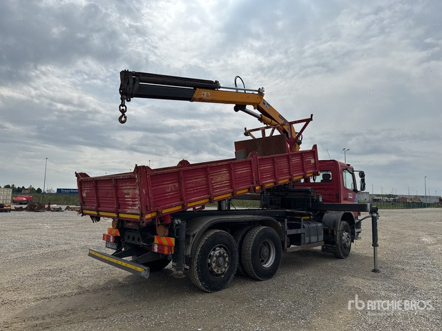 Mercedes-Benz Atego 1828 Autocarro ribaltabile con gru - Camión volquete, Camión grúa: foto 3 Mercedes-Benz Atego 1828 Autocarro ribaltabile con gru - Camión volquete, Camión grúa: foto 3