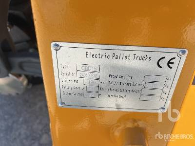 XILIN CBD15 1500 kg Electric (Unused) - Transpaleta: foto 5 XILIN CBD15 1500 kg Electric (Unused) - Transpaleta: foto 5