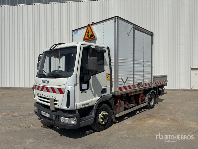 2003 Iveco Eurocargo 100E17 4x2 Camion Porte-Conteneur 4x2 Container Truck - Camión caja abierta: foto 1 2003 Iveco Eurocargo 100E17 4x2 Camion Porte-Conteneur 4x2 Container Truck - Camión caja abierta: foto 1