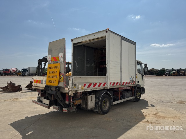 2003 Iveco Eurocargo 100E17 4x2 Camion Porte-Conteneur 4x2 Container Truck - Camión caja abierta: foto 3 2003 Iveco Eurocargo 100E17 4x2 Camion Porte-Conteneur 4x2 Container Truck - Camión caja abierta: foto 3