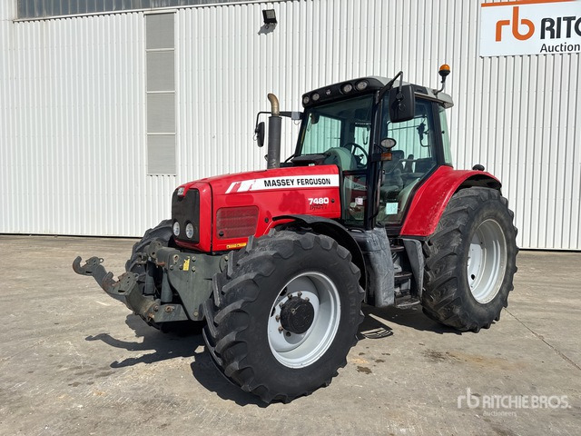2005 Massey Ferguson 7480 Dyna-VT 4x4 Tracteur Agricole 4WD Tractor - Tractor: foto 2 2005 Massey Ferguson 7480 Dyna-VT 4x4 Tracteur Agricole 4WD Tractor - Tractor: foto 2