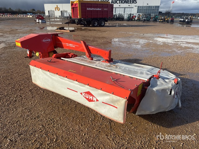 2006 Kuhn FC283 Lift Control 2800 mm 3-Point Hitch Faucheuse ... Mower Conditioner - Segadora: foto 2 2006 Kuhn FC283 Lift Control 2800 mm 3-Point Hitch Faucheuse ... Mower Conditioner - Segadora: foto 2