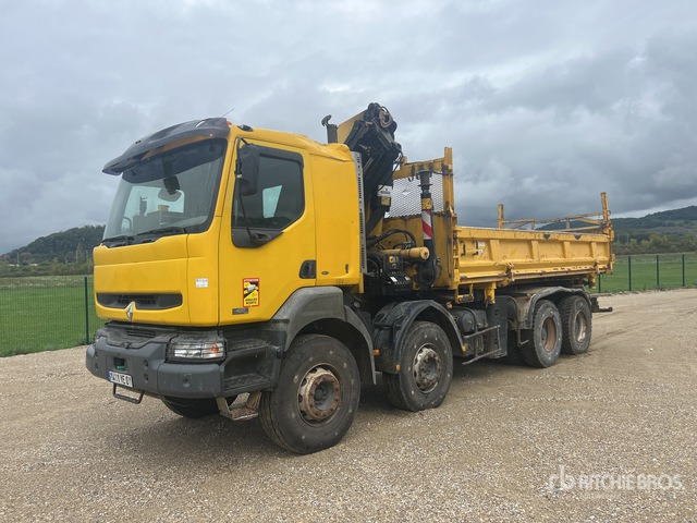 2006 Renault Kerax 380 2005 Palfinger PK20002 6100 kg ... Dump Truck with Crane - Camión volquete: foto 3 2006 Renault Kerax 380 2005 Palfinger PK20002 6100 kg ... Dump Truck with Crane - Camión volquete: foto 3
