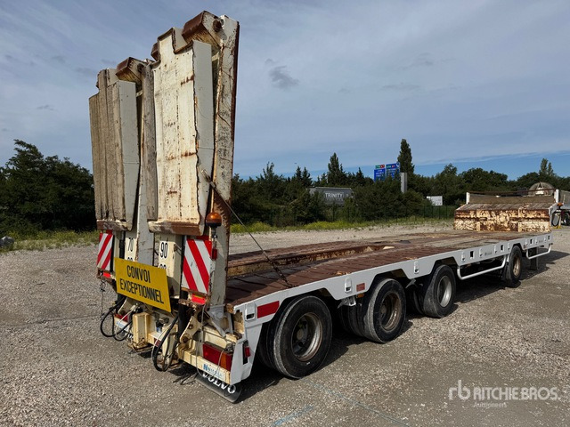 2007 Nicolas 68200 kg Quad/A Extendable Semi ... Lowboy Trailer - Semirremolque góndola rebajadas: foto 3 2007 Nicolas 68200 kg Quad/A Extendable Semi ... Lowboy Trailer - Semirremolque góndola rebajadas: foto 3