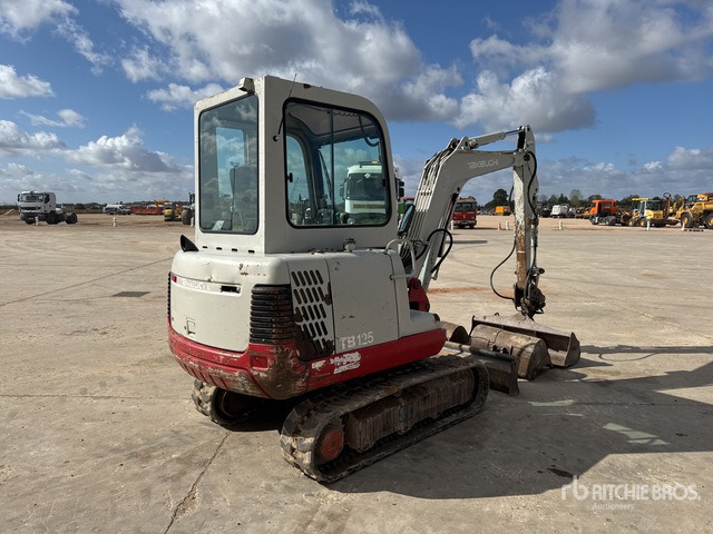 2008 Takeuchi TB125 Mini-Pelle Mini Excavator: <6.6t - Miniexcavadora: foto 4 2008 Takeuchi TB125 Mini-Pelle Mini Excavator: <6.6t - Miniexcavadora: foto 4