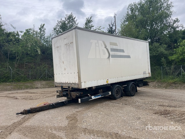 2010 Krone ZZ18B3EC 7.60 m T/A Remorque Porte Conte ... Container Trailer - Desbrozadora de martillos/ Trituradora: foto 1 2010 Krone ZZ18B3EC 7.60 m T/A Remorque Porte Conte ... Container Trailer - Desbrozadora de martillos/ Trituradora: foto 1