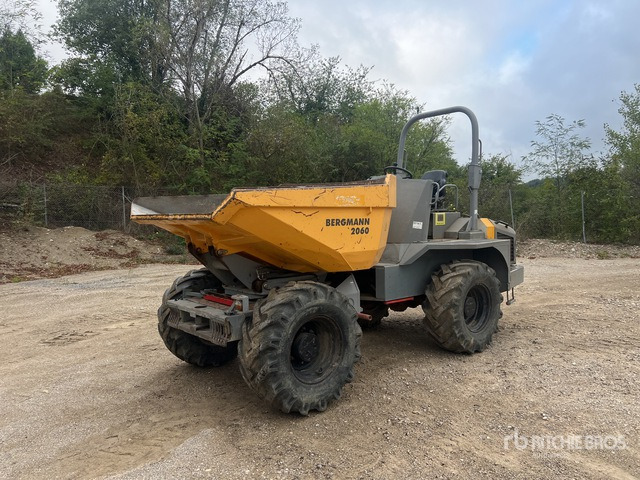 2012 Bergmann 2060R 6 t 4x4 Swivel Motobasculeur A ... Dumper - Minidumper: foto 1 2012 Bergmann 2060R 6 t 4x4 Swivel Motobasculeur A ... Dumper - Minidumper: foto 1