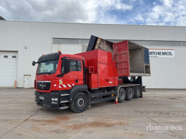 2012 MAN TGS35.440 2011 MTS SB299 on Camion Aspira ... Vacuum Excavator Truck - Limpieza de alcantarillado: foto 3 2012 MAN TGS35.440 2011 MTS SB299 on Camion Aspira ... Vacuum Excavator Truck - Limpieza de alcantarillado: foto 3